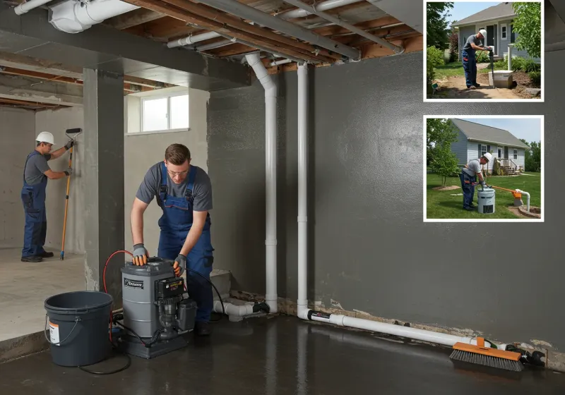 Basement Waterproofing and Flood Prevention process in Stephens City, VA